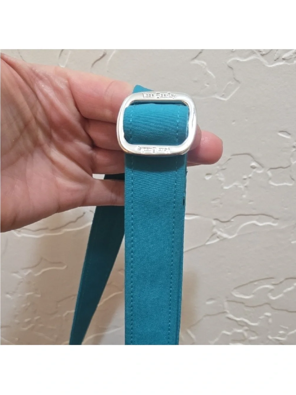 Vera Bradley Quilted Teal Crossbody Bag